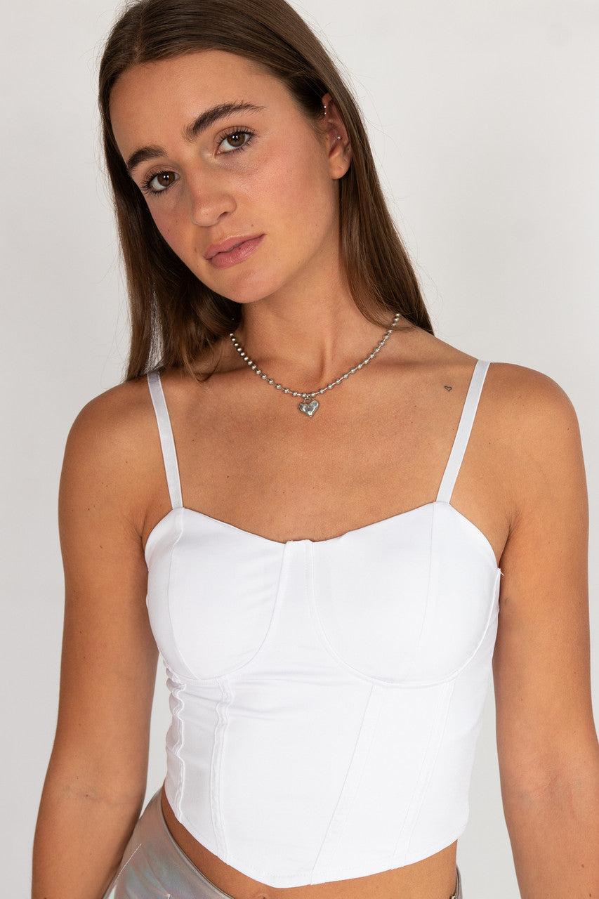Hanky Hem Bustier Top Product Image
