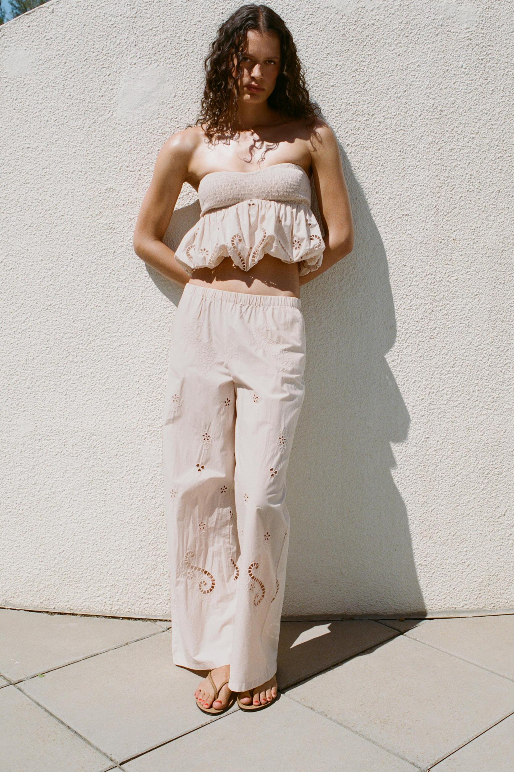 EMBROIDERED BALLOON TOP Product Image