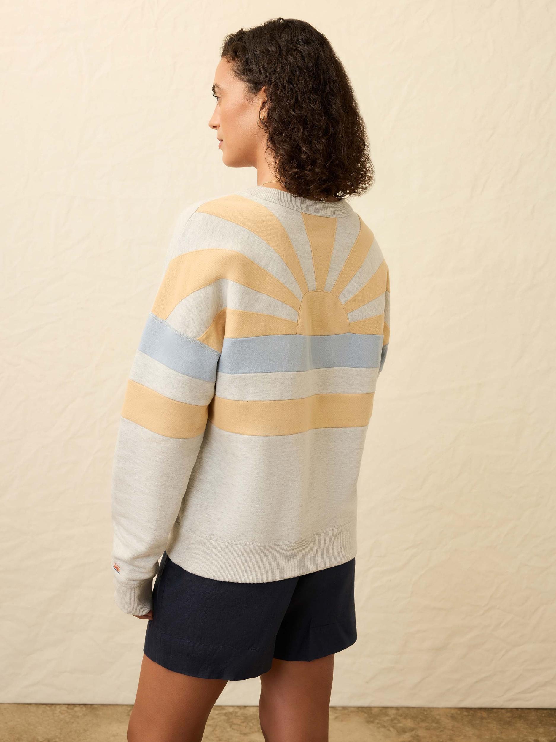 High Standard Fleece Crew - Sunset Bay Female Product Image