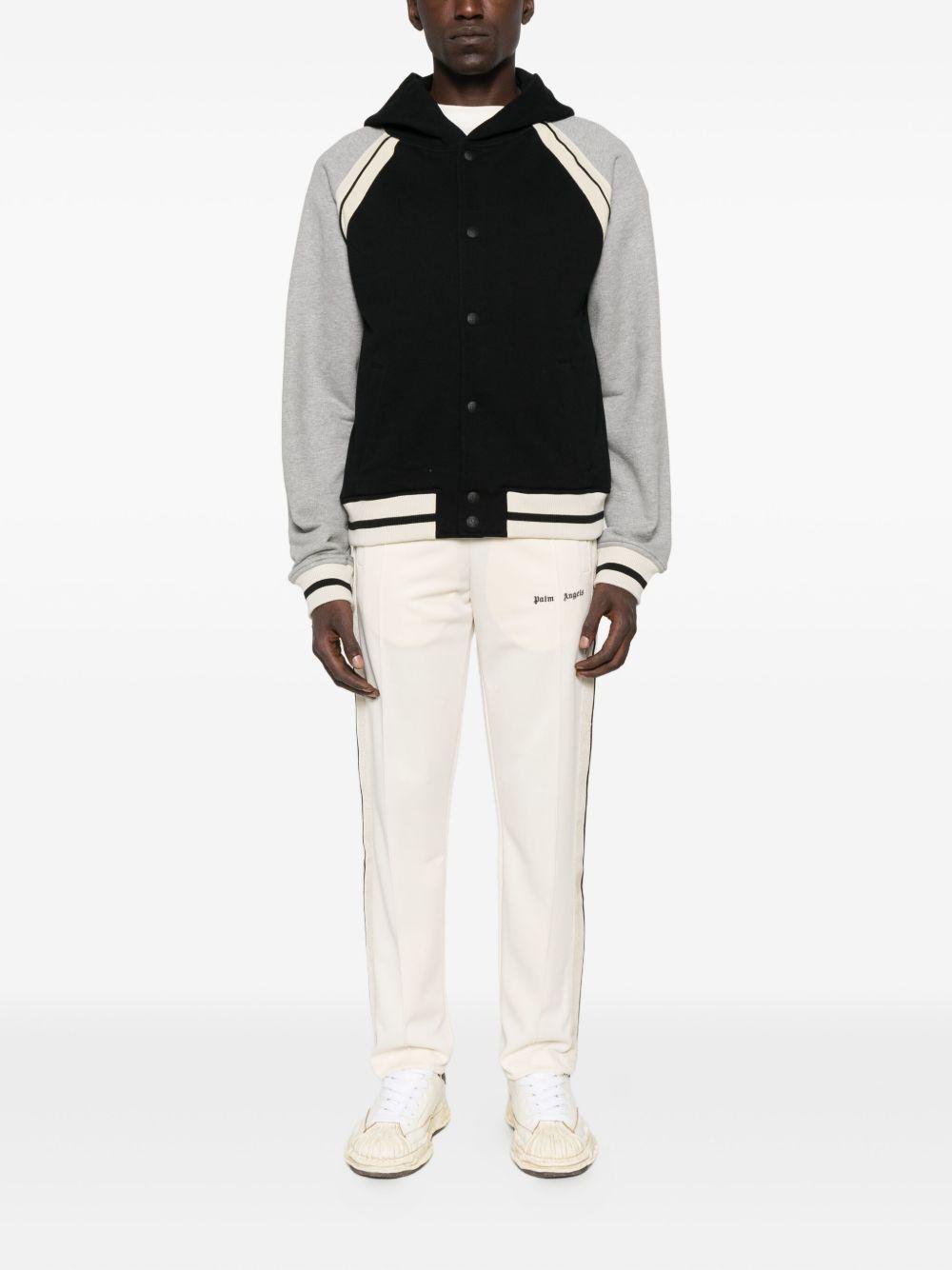 hooded baseball jacket Product Image