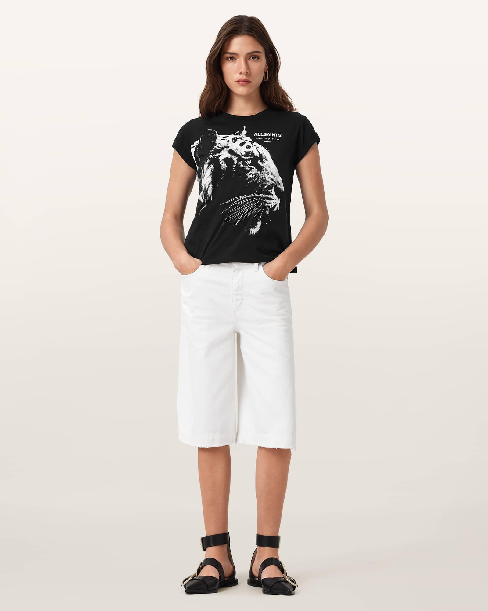 Anna Crew Neck Short Sleeve T-Shirt Product Image