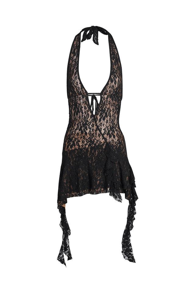 IRISIA LACE DRESS - BLACK Product Image