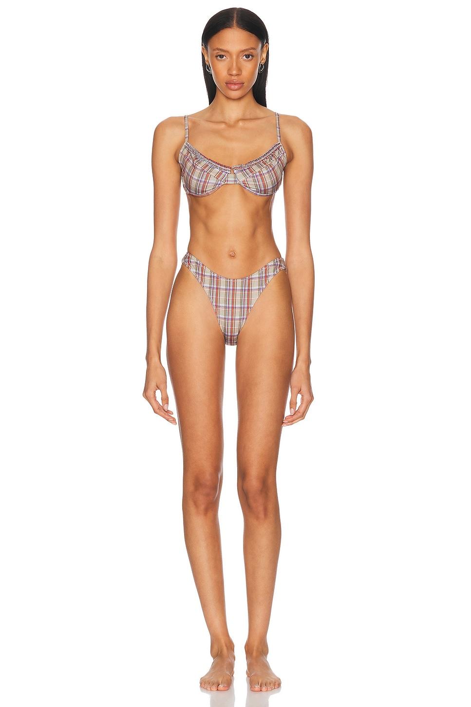 Ruffled Up Underwire Bikini Top Product Image