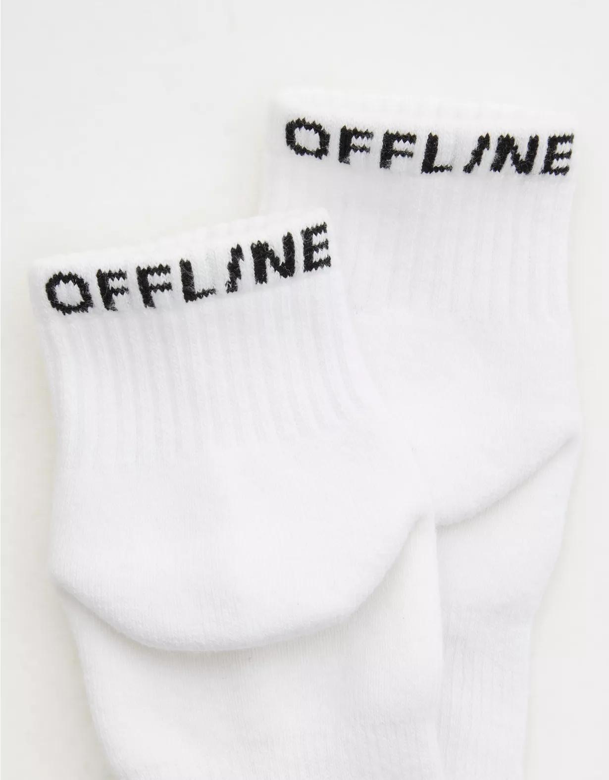 OFFLINE By Aerie Short Crew Sock Product Image