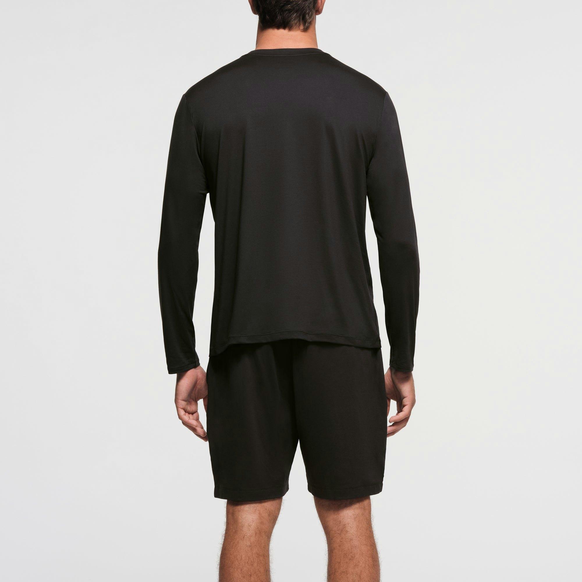 OUTDOOR JERSEY MENS CLASSIC LONG SLEEVE T-SHIRT | ONYX Product Image
