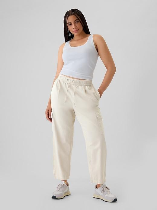 Twill Easy Cargo Pants Product Image