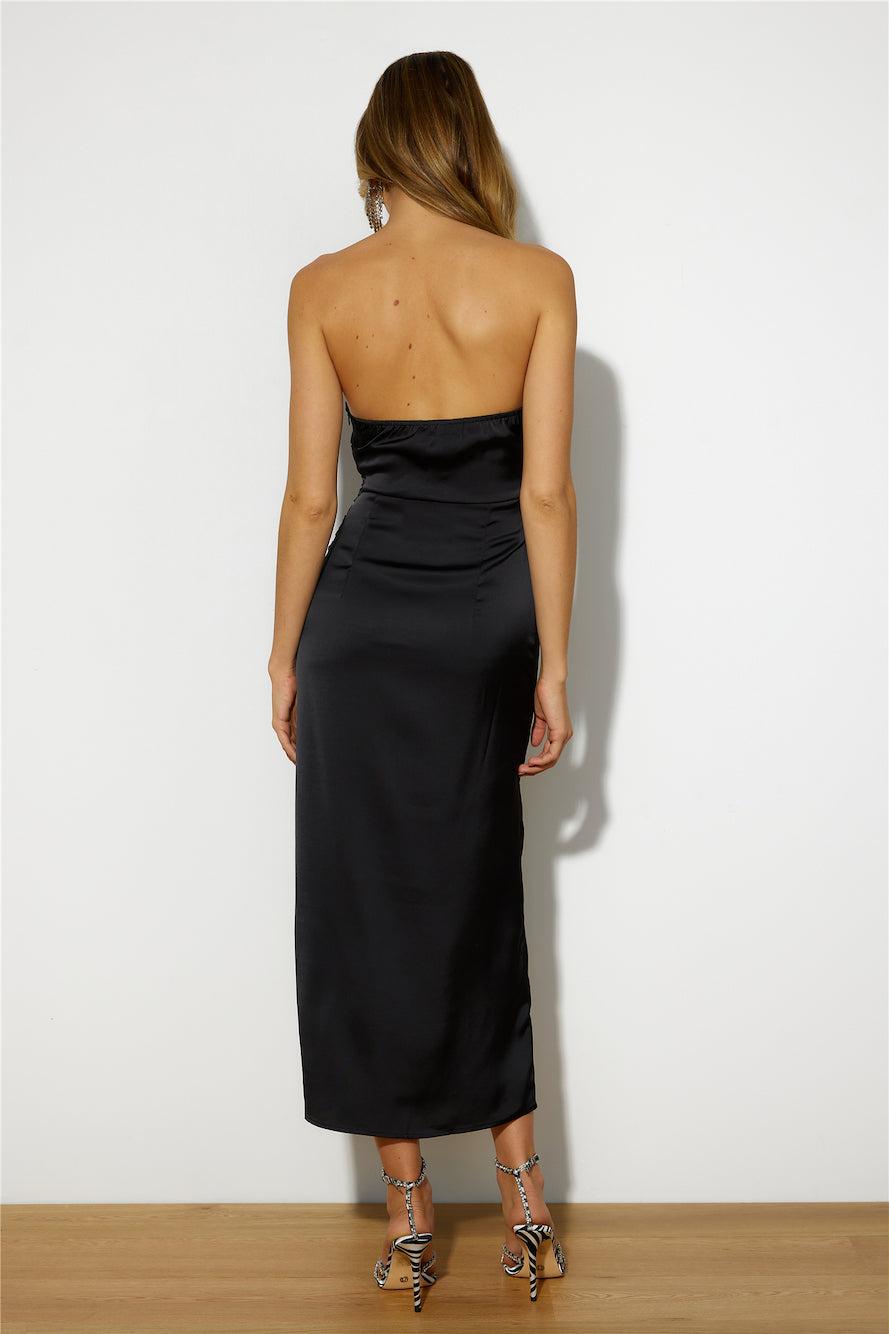 Special Someone Midi Dress Black Product Image