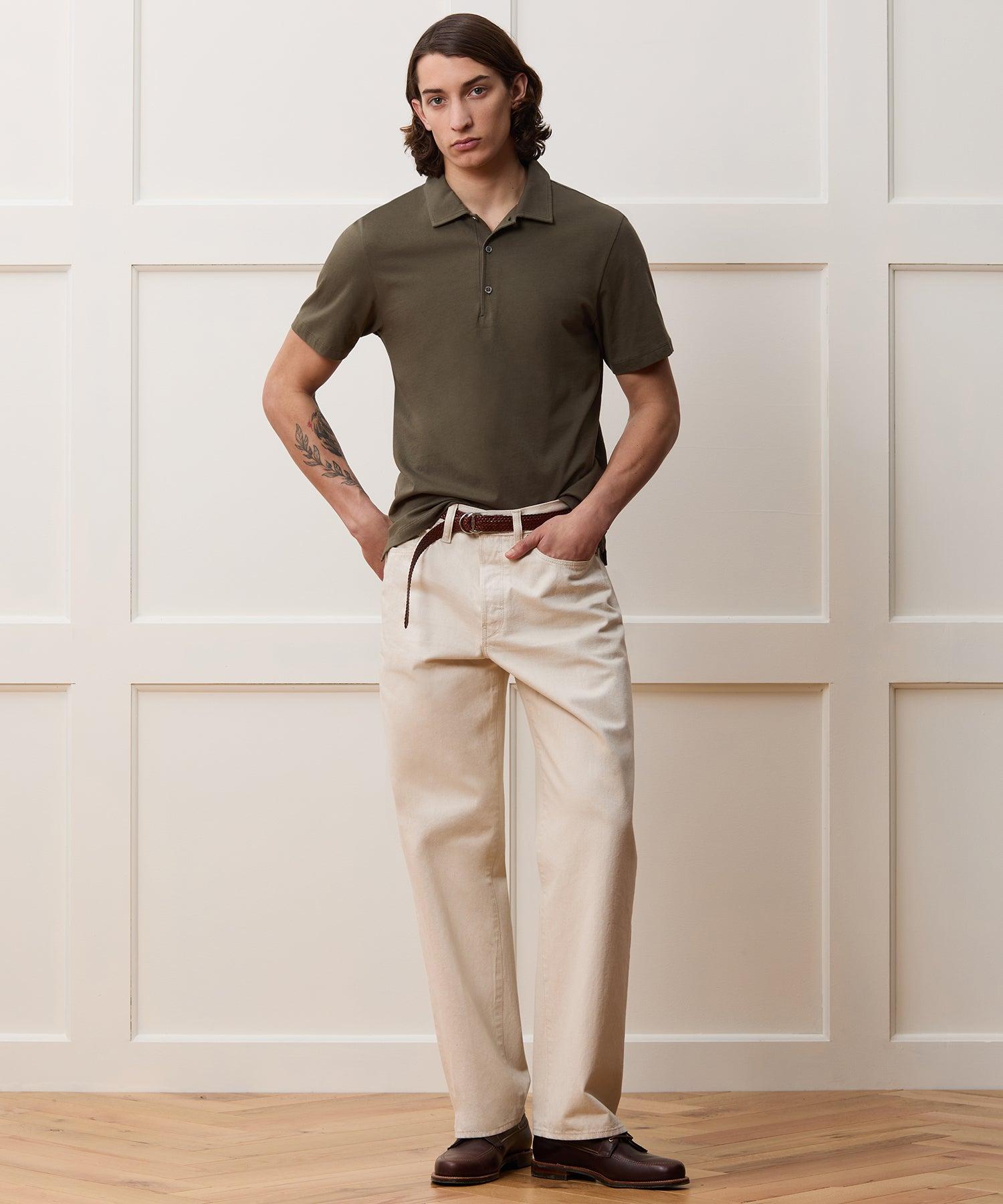 Made In L.A. Jersey Polo Product Image