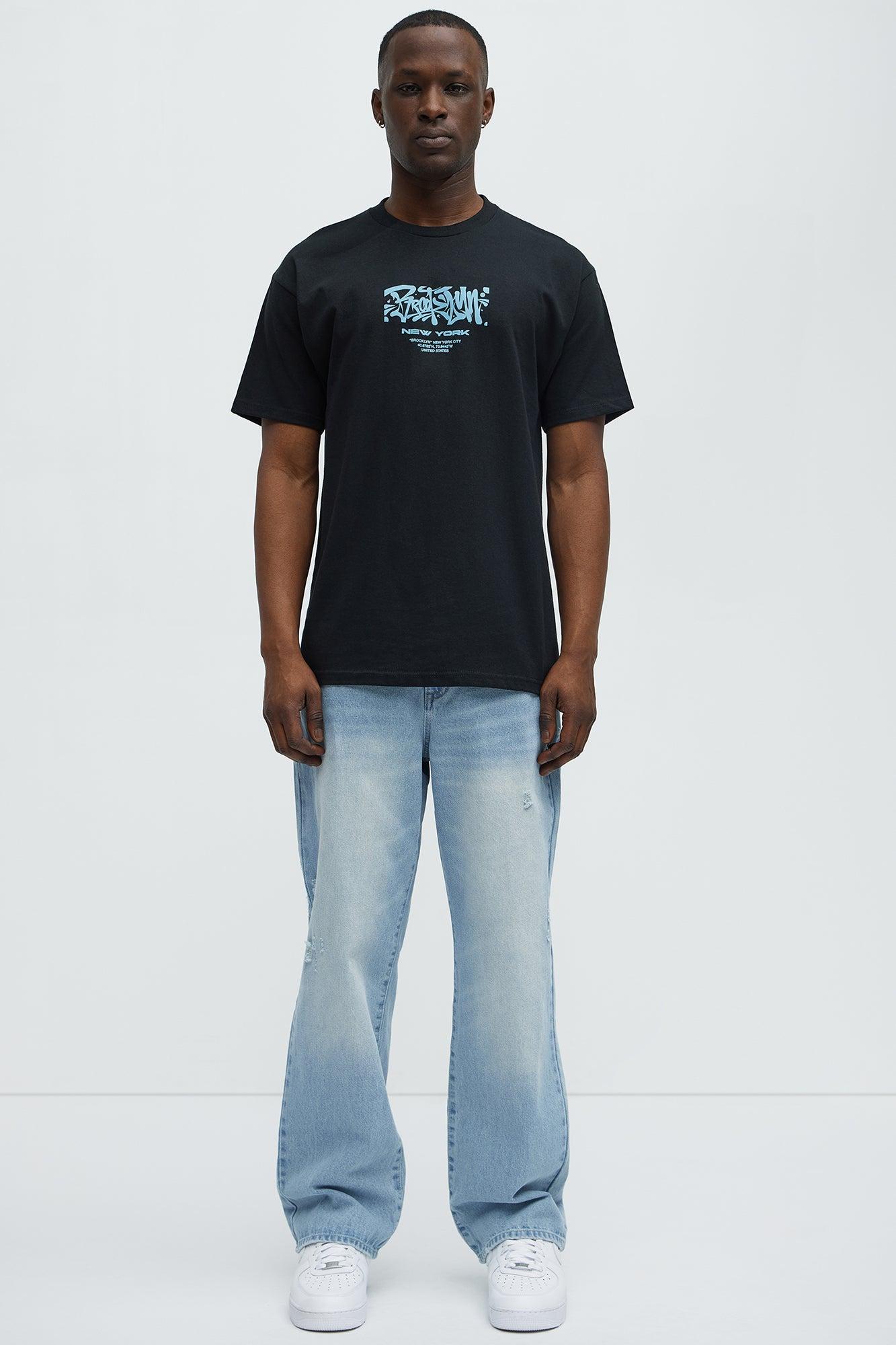 Brooklyn Up Short Sleeve Tee - Black Product Image