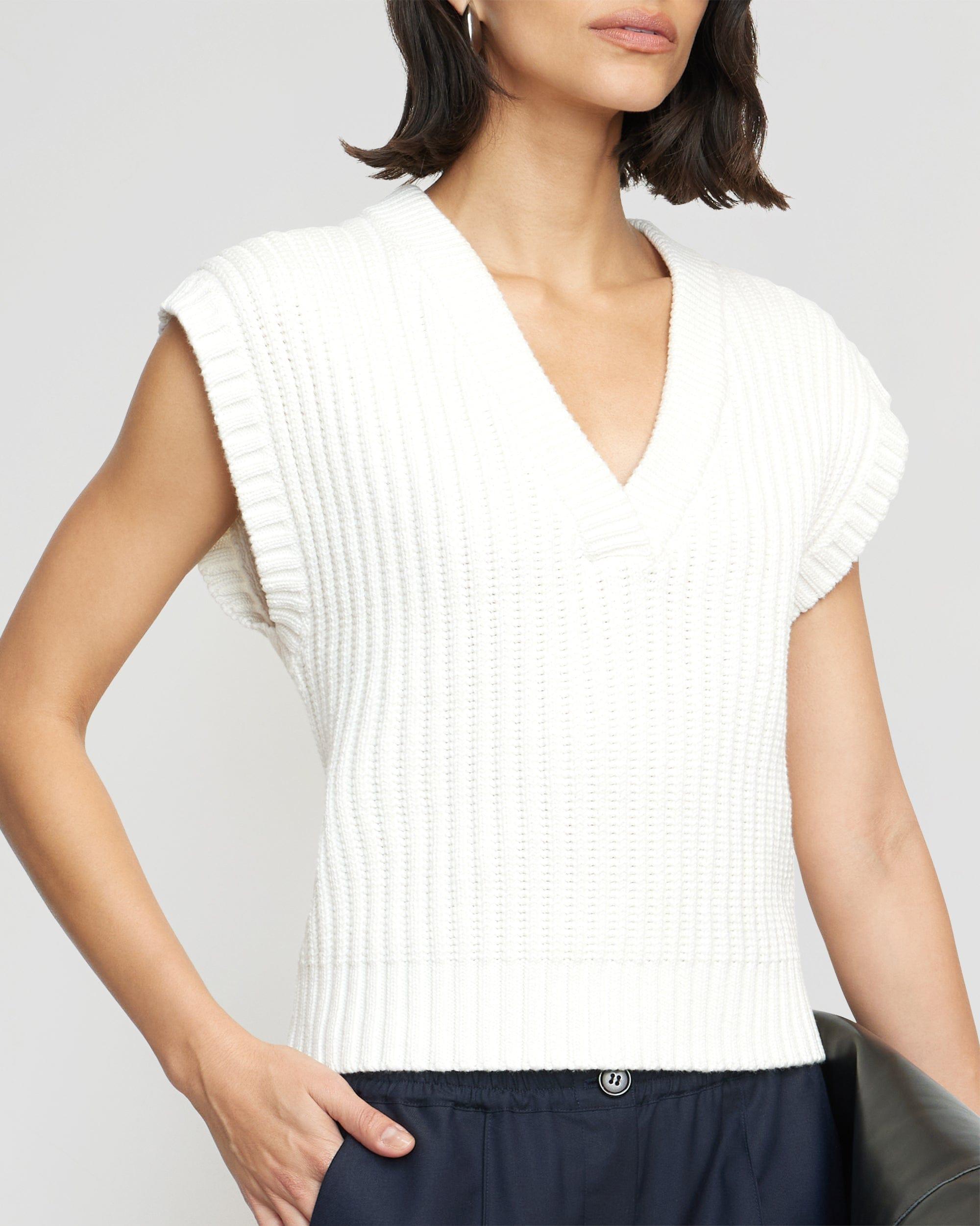 Nicola Organic Cotton Sweater Vest Product Image