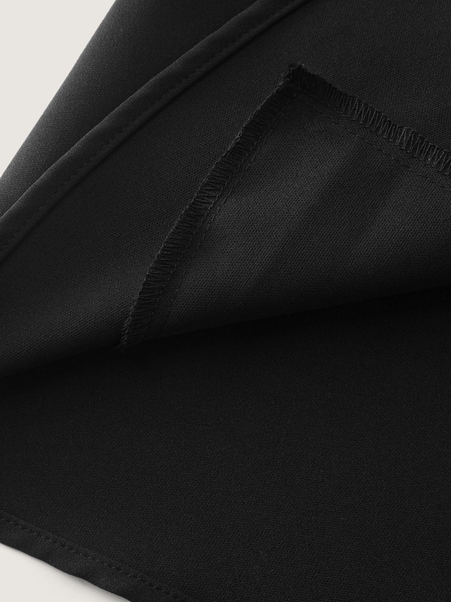 Semi Stretchy Pockets Curvy Hem Blazer Female Product Image