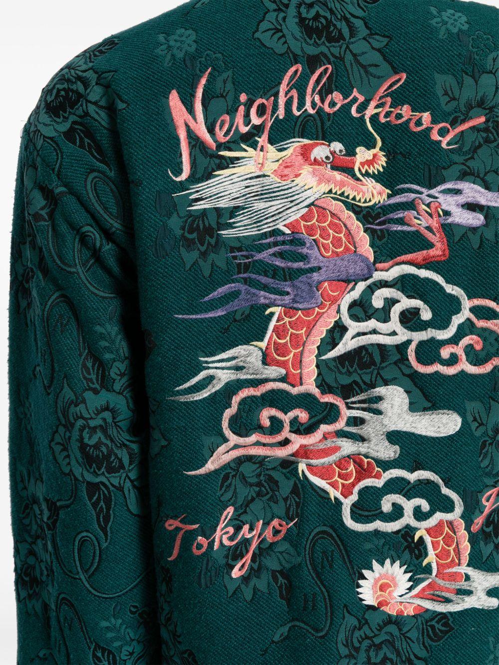 Souvenir jacquard shirt jacket Product Image