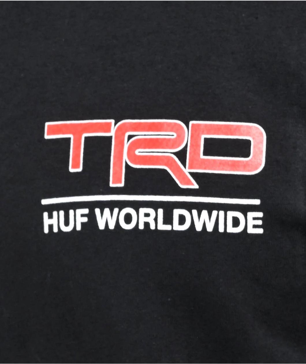 HUF x Toyota TRD Concept Black Long Sleeve T-Shirt Product Image