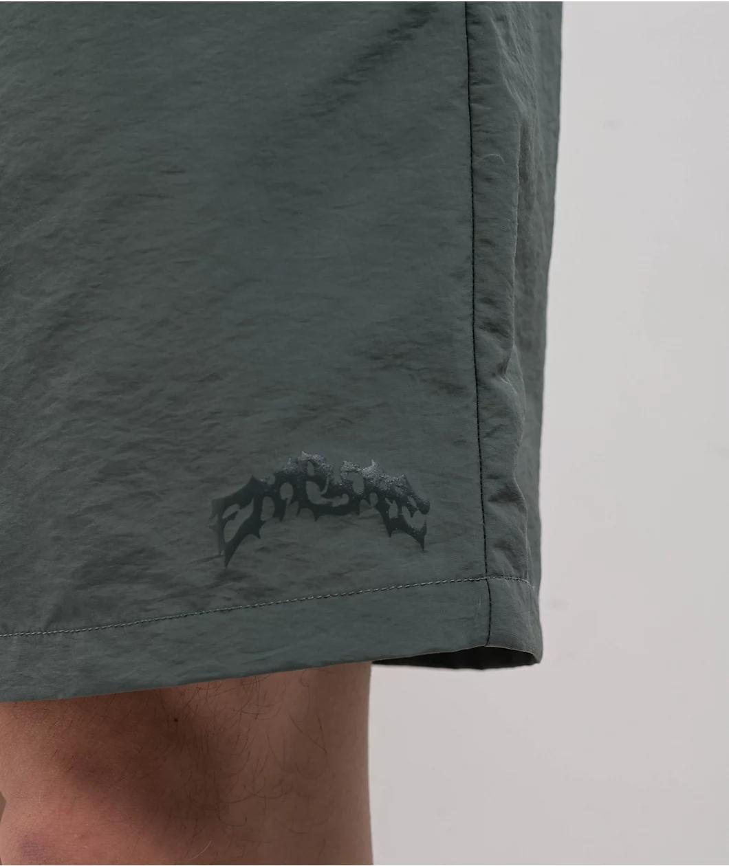 Empyre Grom Dark Green Board Shorts Product Image