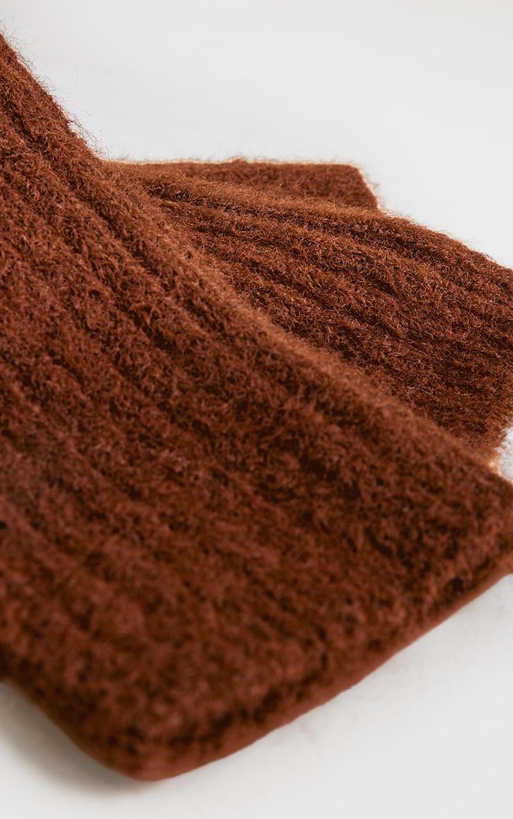 Cappuccino Blanket Rib Leg Warmers Product Image