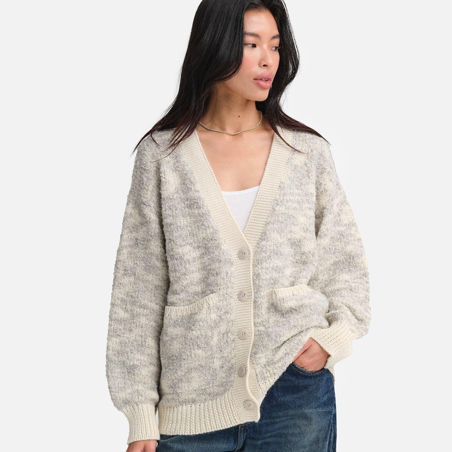 Alpaca Teddy Cardigan Female Product Image