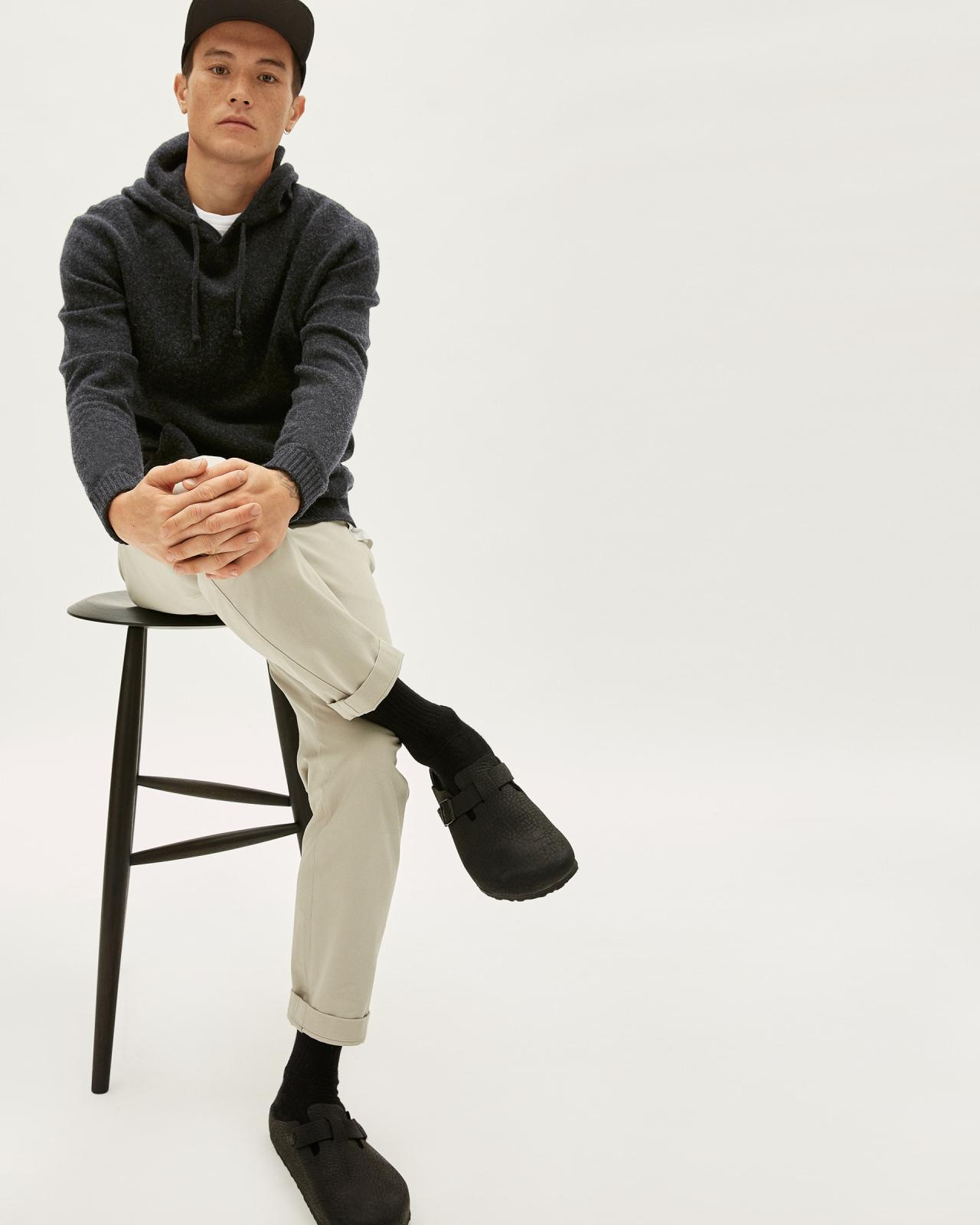 Mens Felted Merino Hoodie by Everlane Product Image