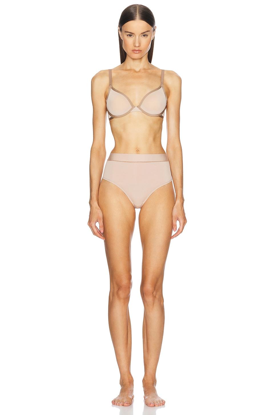 Mesh Plunge Bra Product Image