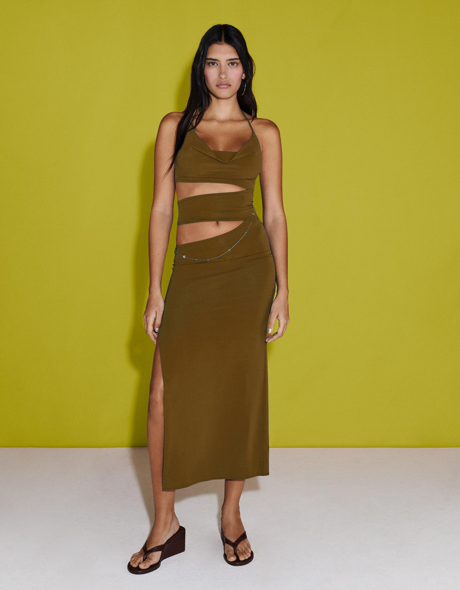 High-heel wedge sandals Product Image