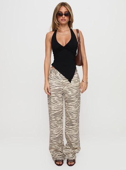 Top Model Jean Zebra Product Image