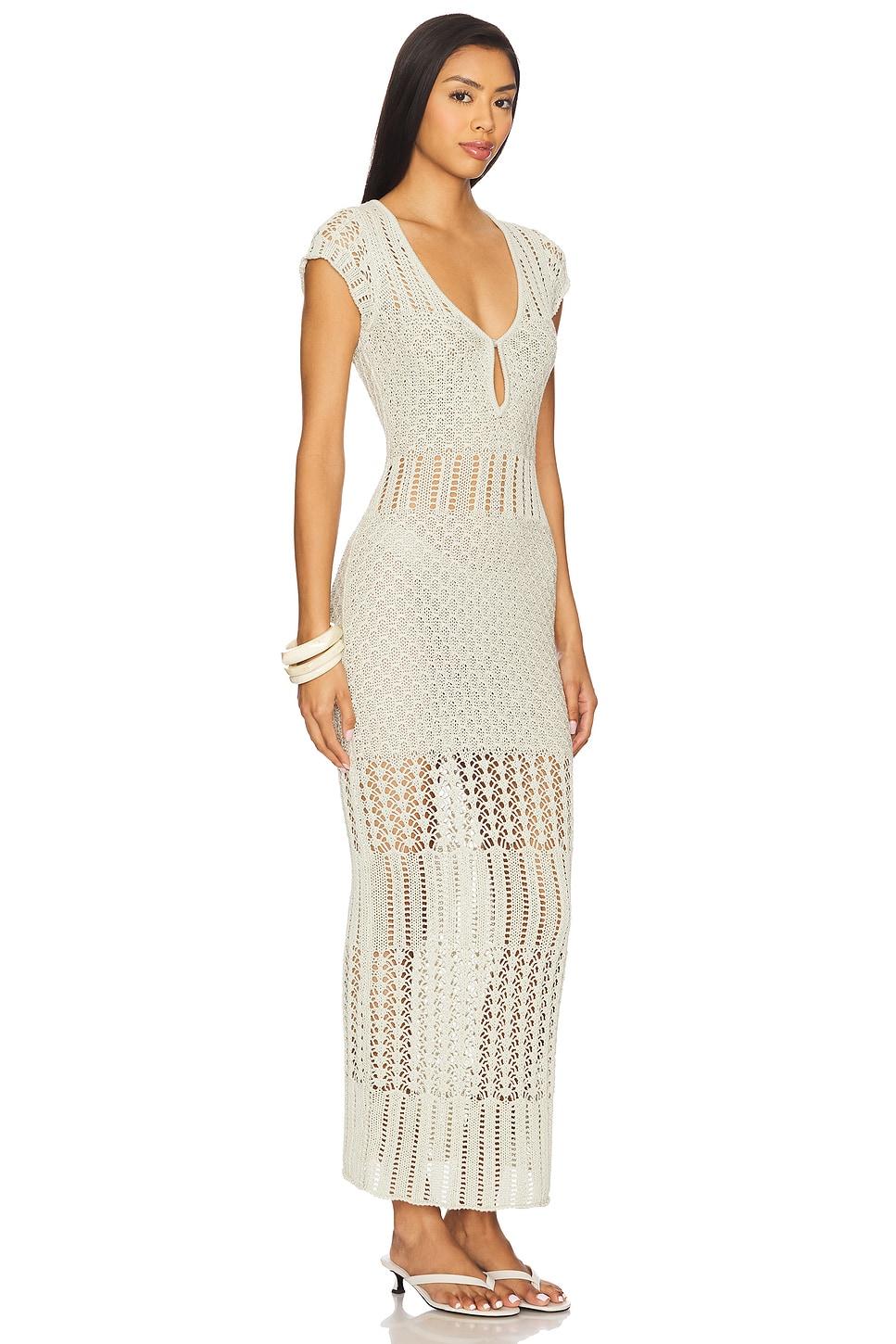 x REVOLVE Helana Midi Dress Stone Cold Fox Product Image