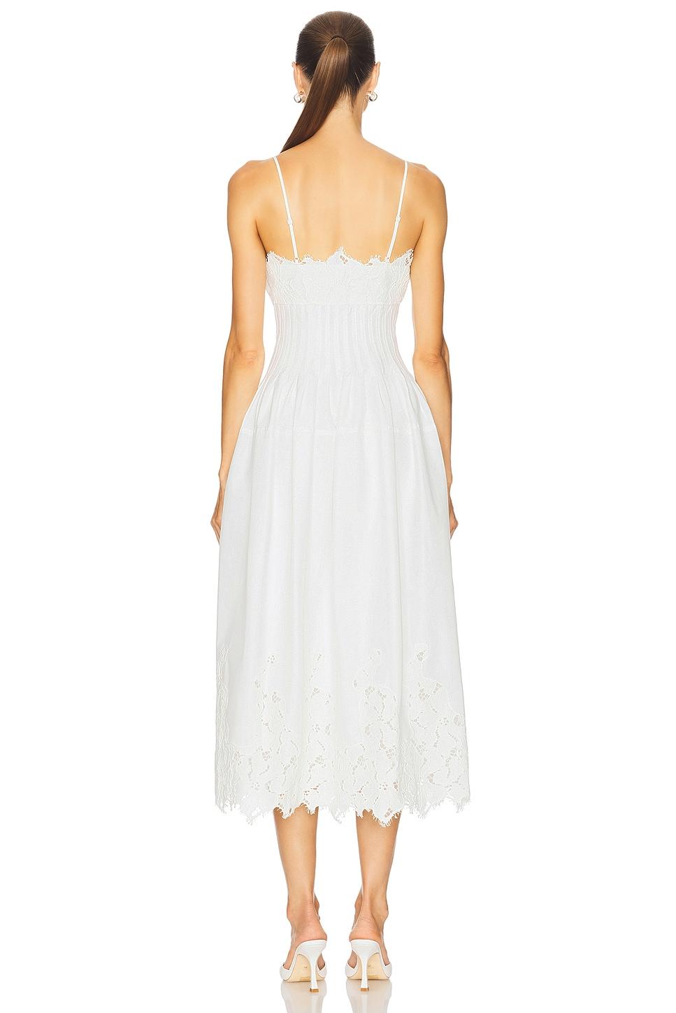 Lilianna Lace Midi Dress SIMKHAI Product Image