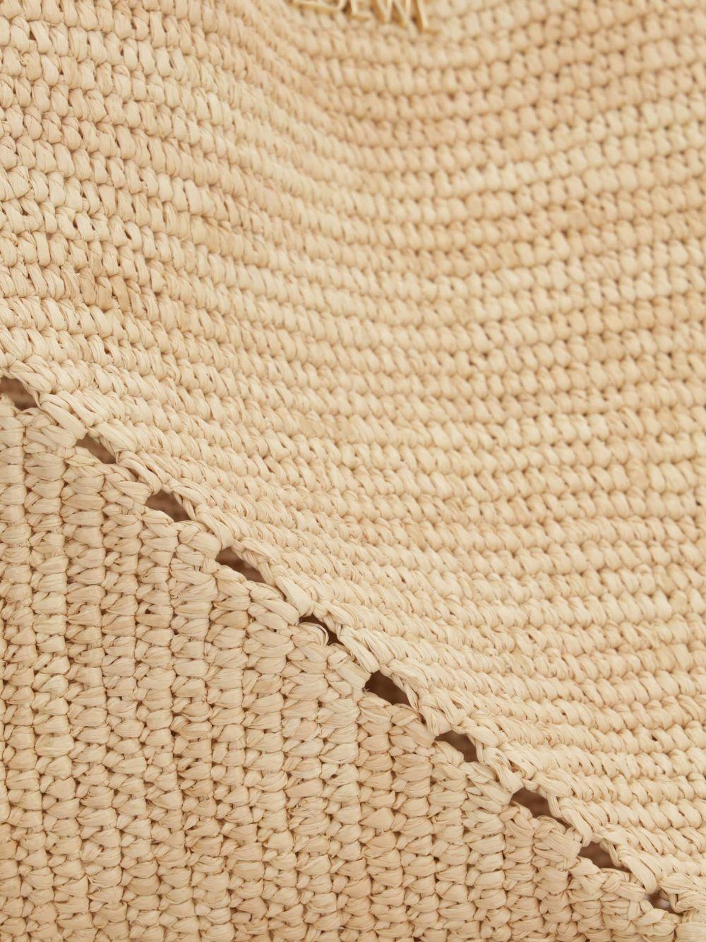 woven straw tote bag Product Image