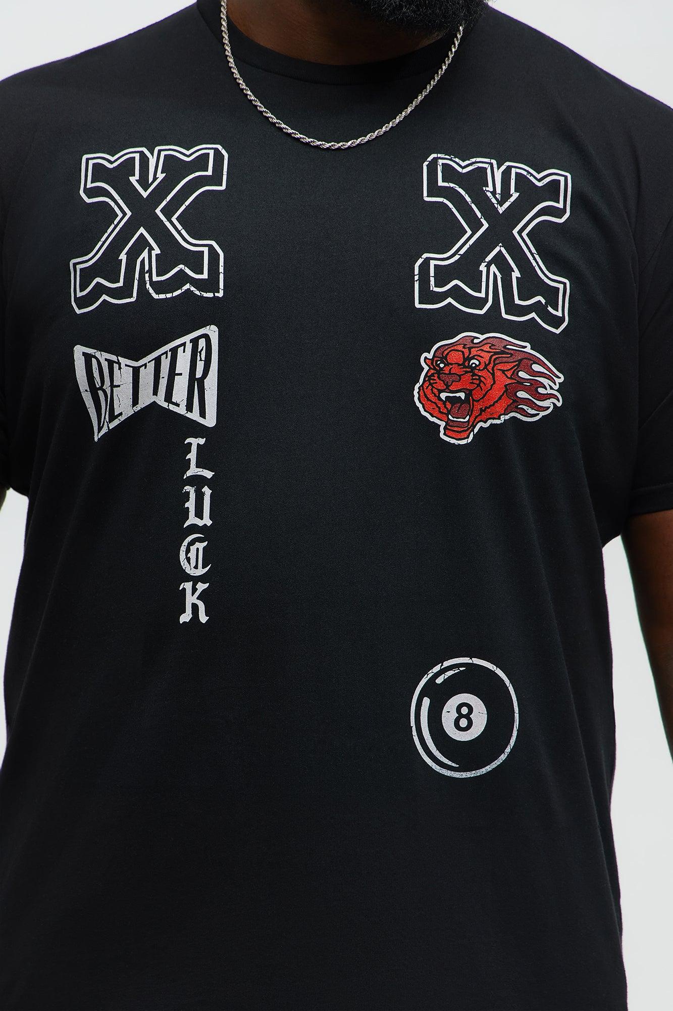 Better Luck Next Time Short Sleeve Tee - Black Product Image