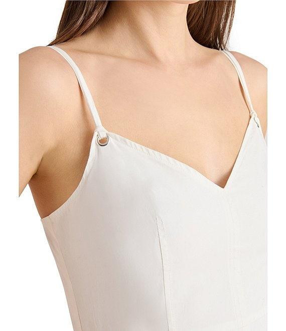 Steve Madden Harley Sweetheart Neck Sleeveless Midi Dress Product Image