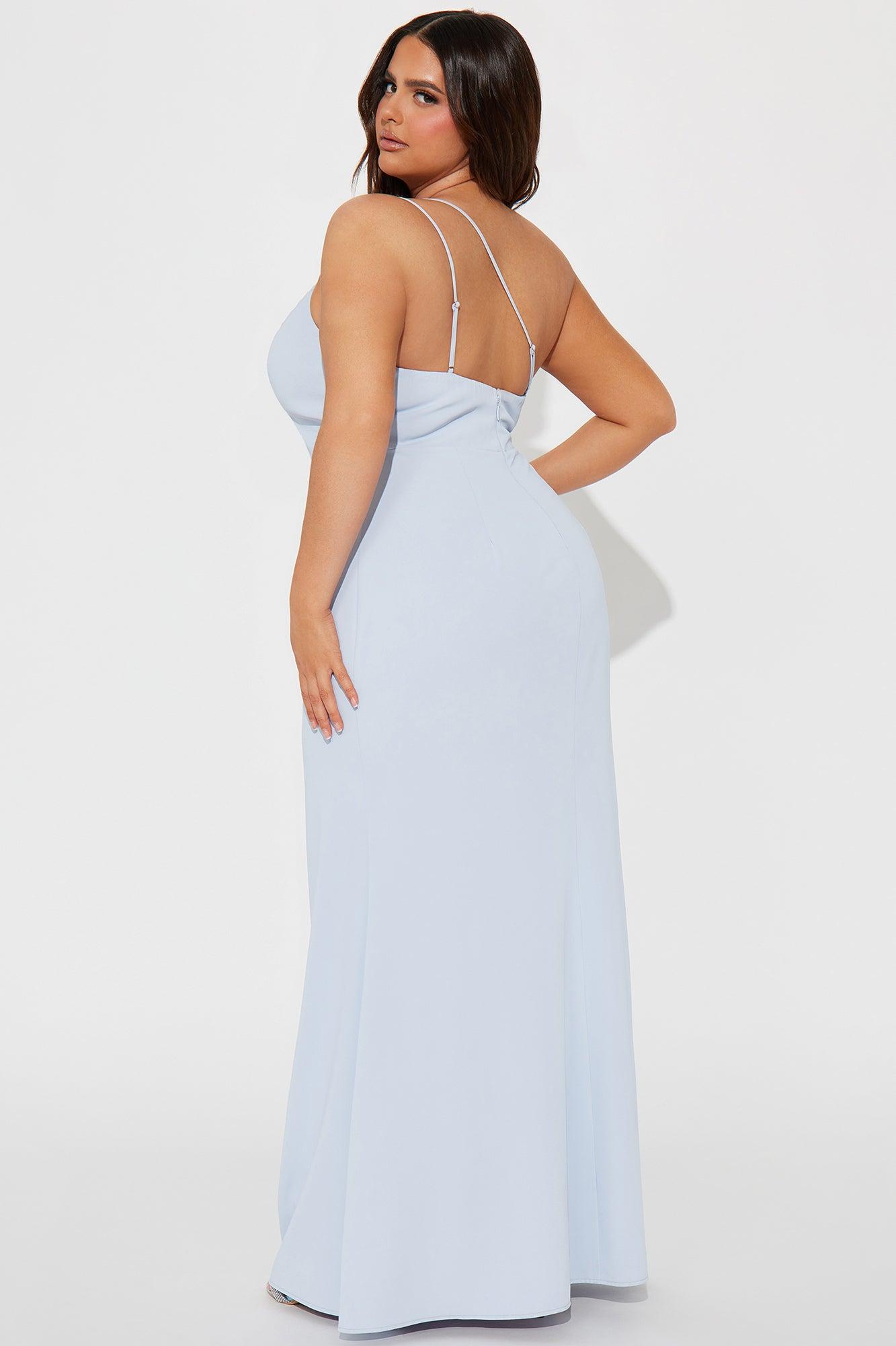 Persuasive Maxi Dress - Light Blue Product Image