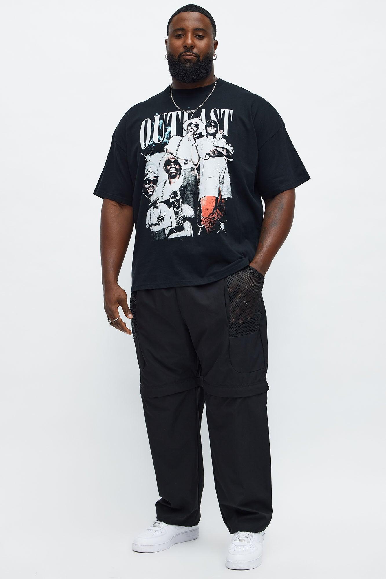 Outkast Is Everlasting Oversized Short Sleeve Tee - Black Male Product Image