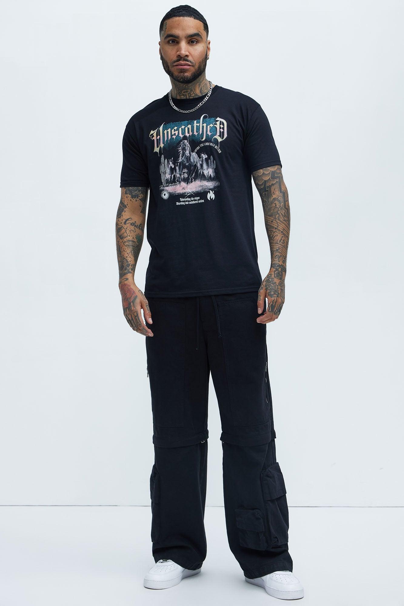 Unscathed Short Sleeve Tee - Black Product Image