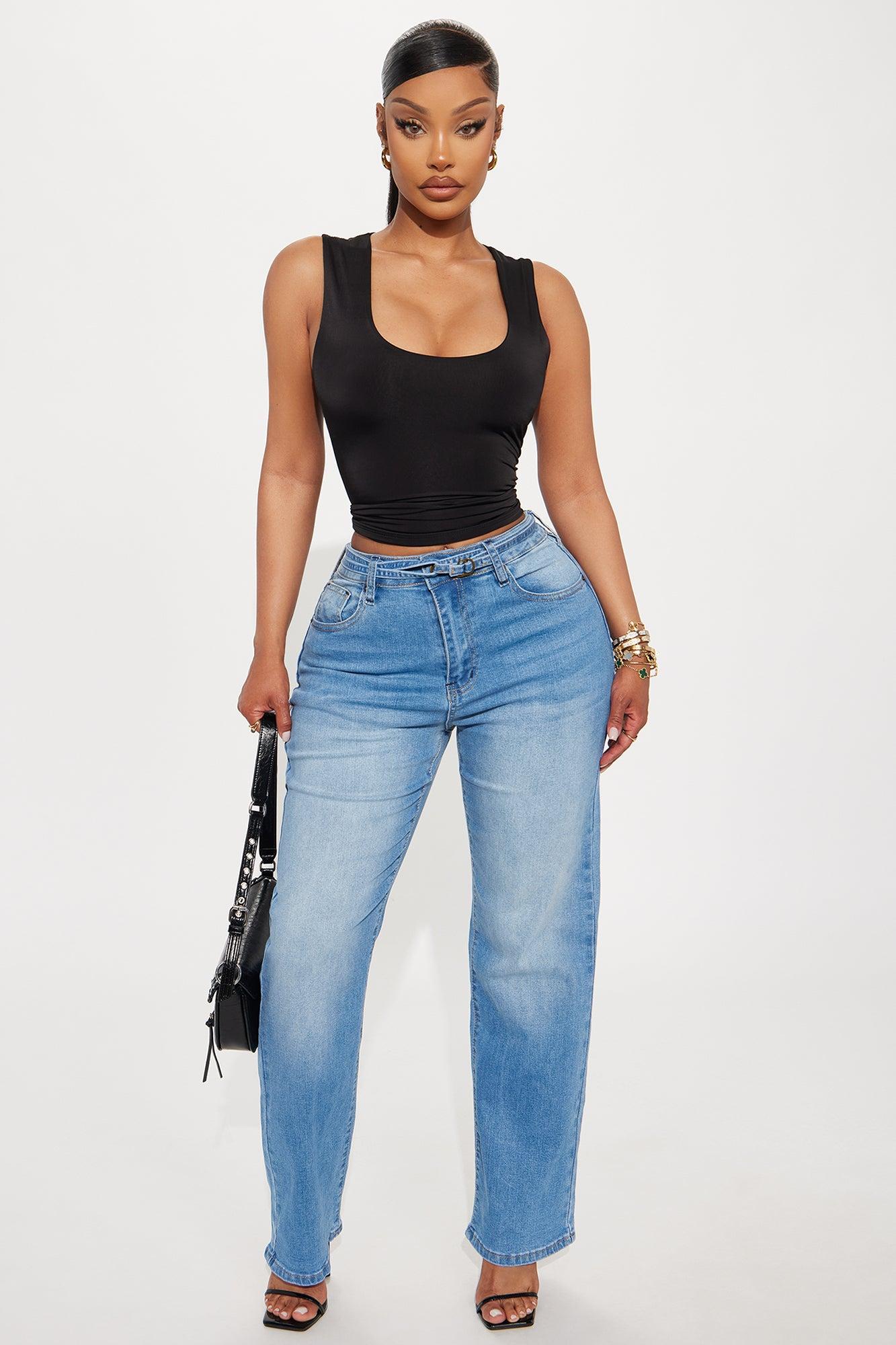 Venus Double Lined Tank Top - Black Product Image