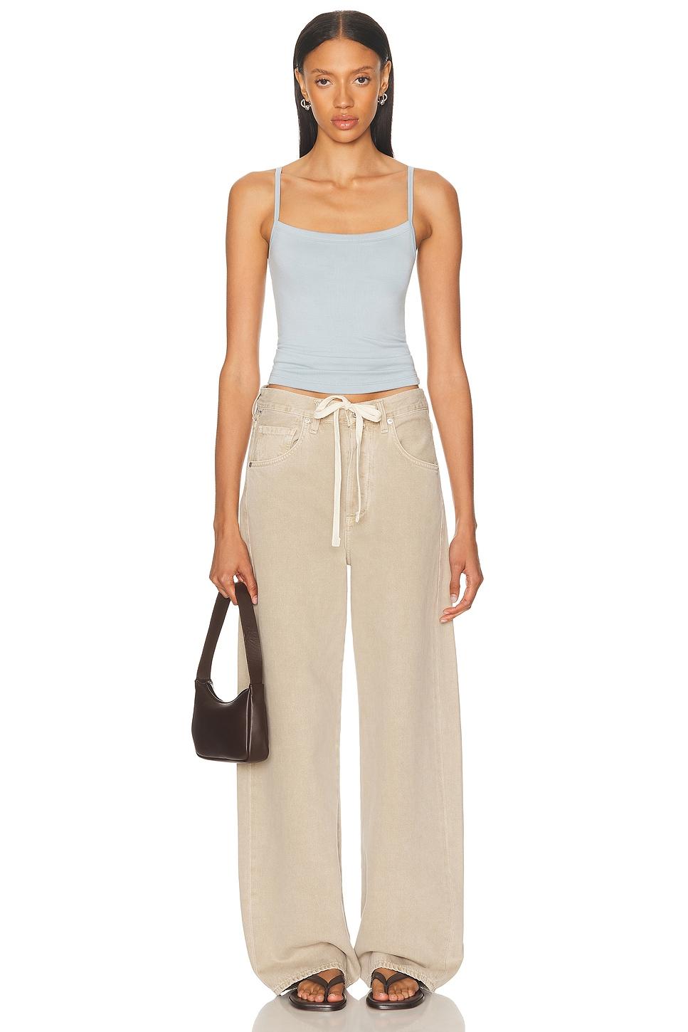 Eterne 90s Tank Top in Baby Blue Product Image