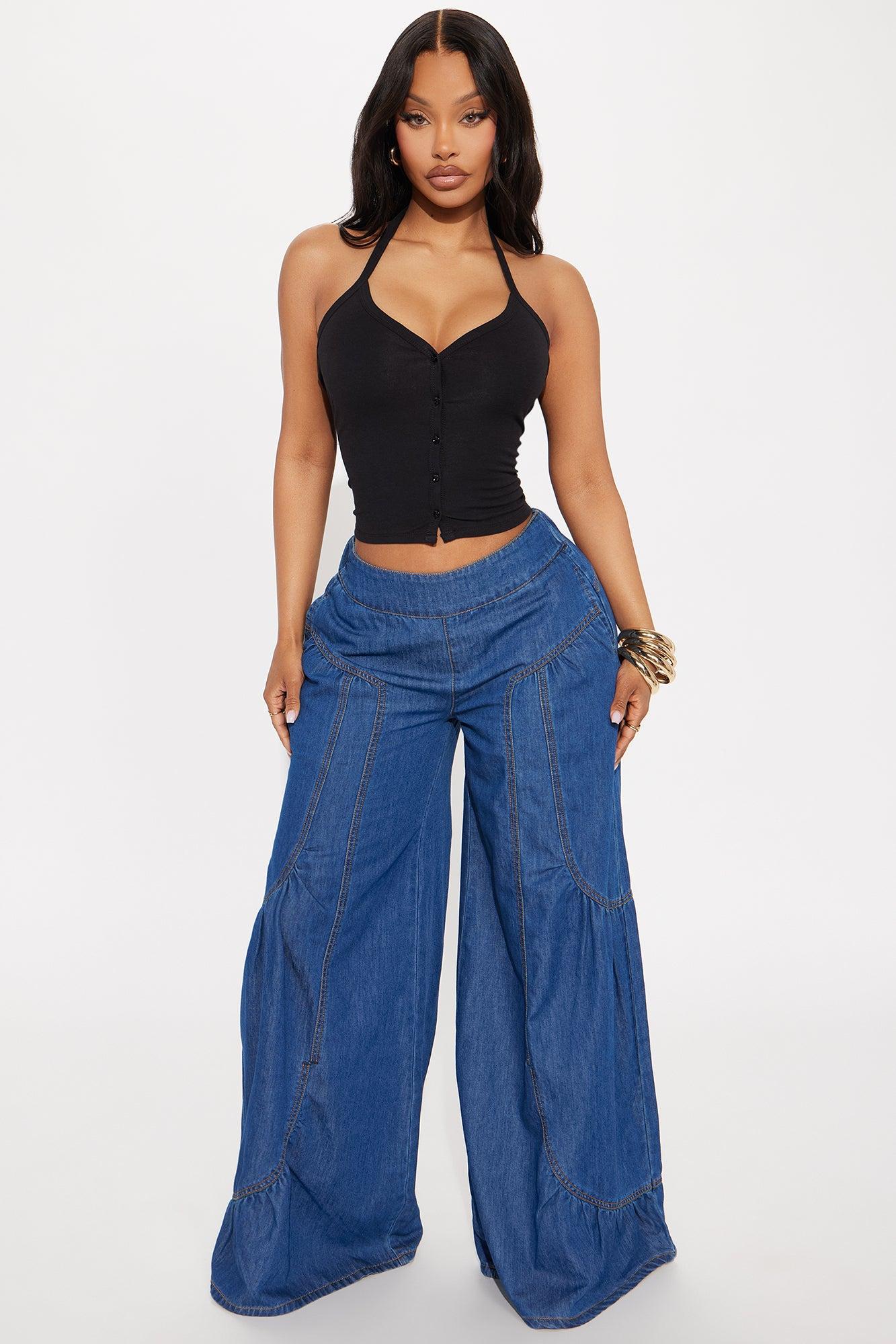 Hannah Halter Top - Black Product Image