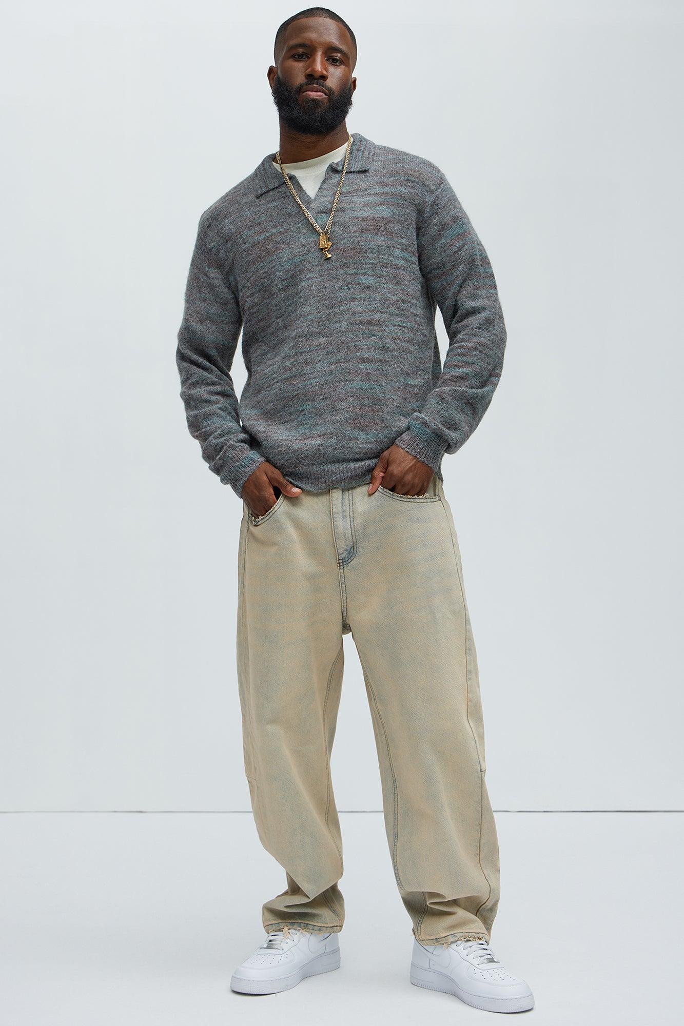 Brookway Relaxed Barrel Jeans - Vintage Blue Wash Product Image