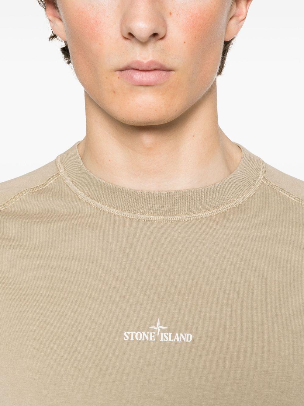 organic-cotton jersey T-shirt Product Image