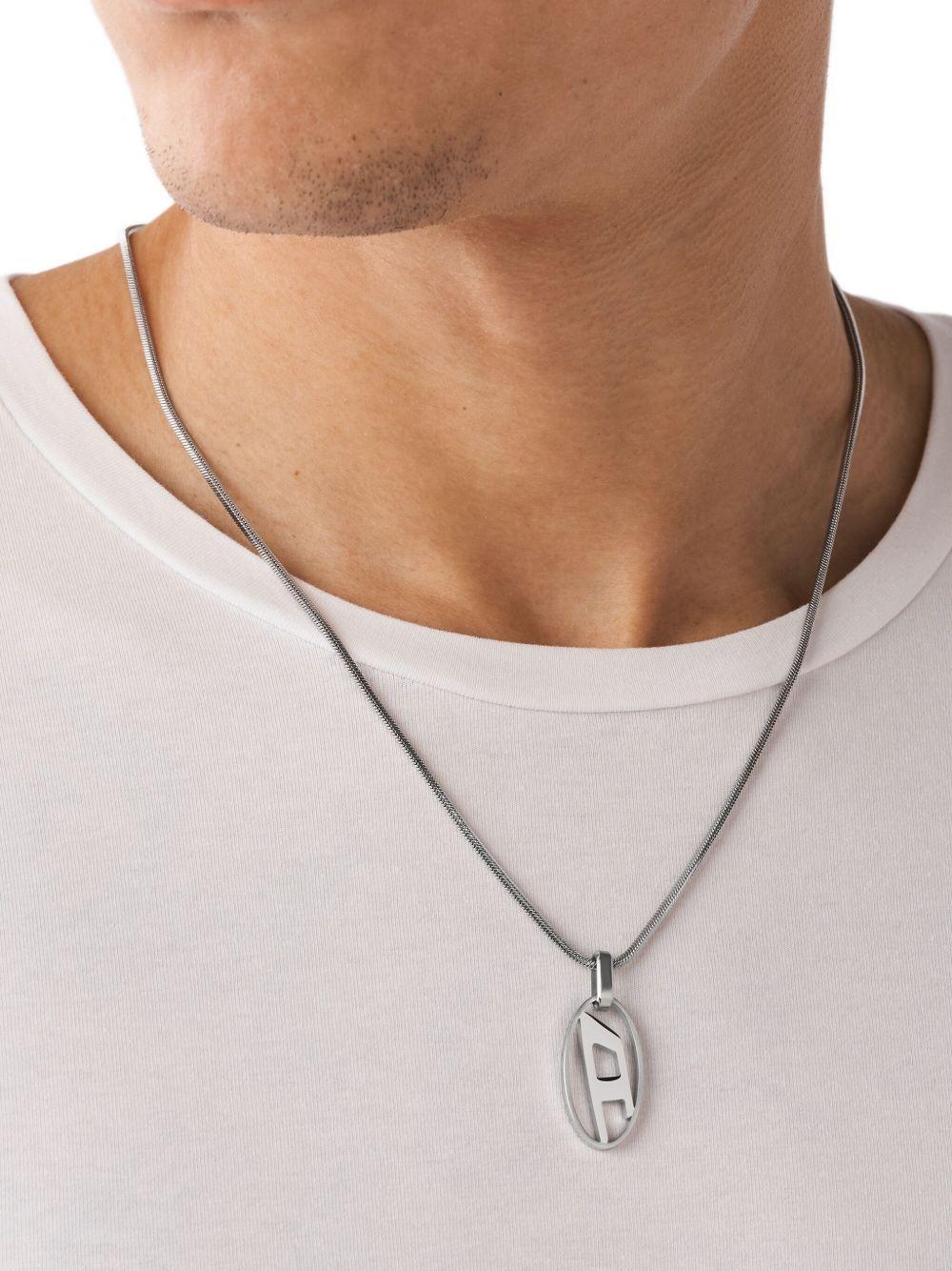 logo-pendant necklace Product Image