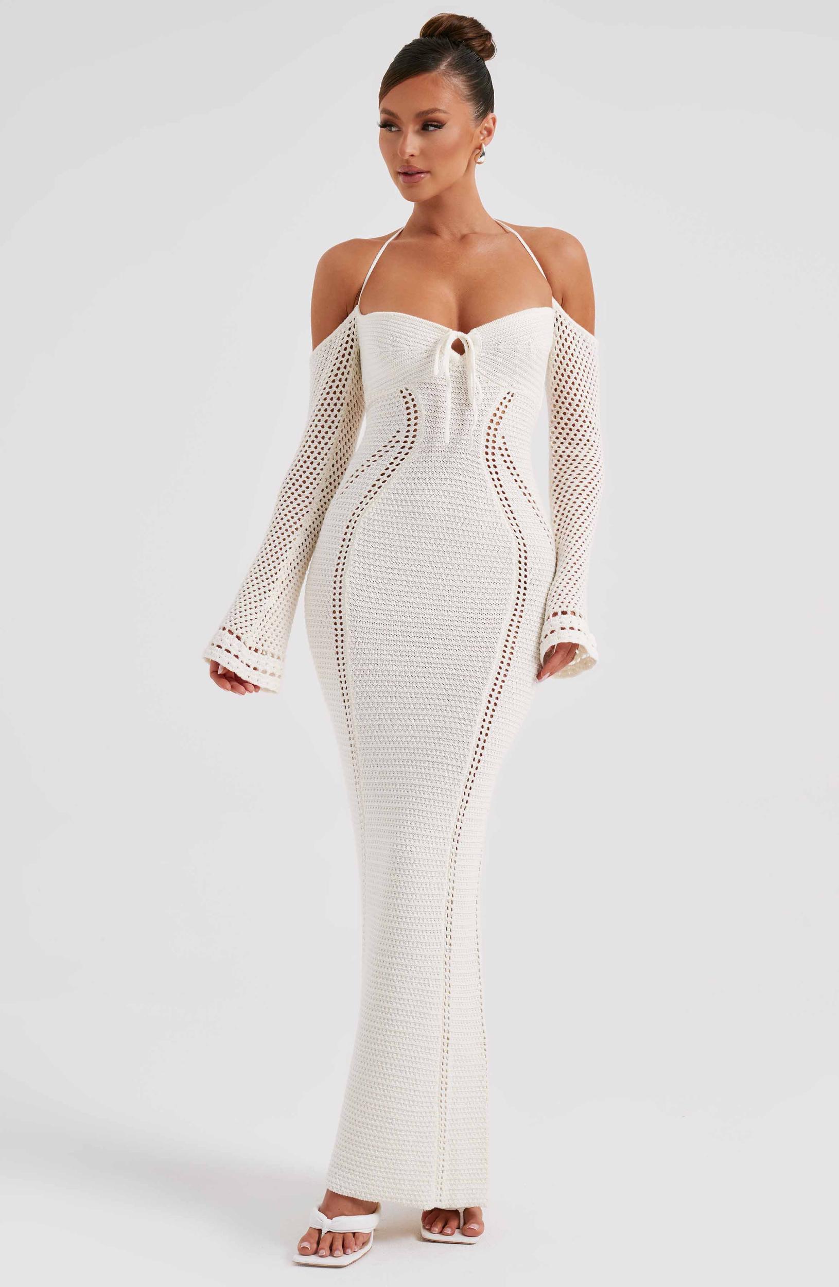 Samariah Maxi Dress - White Product Image