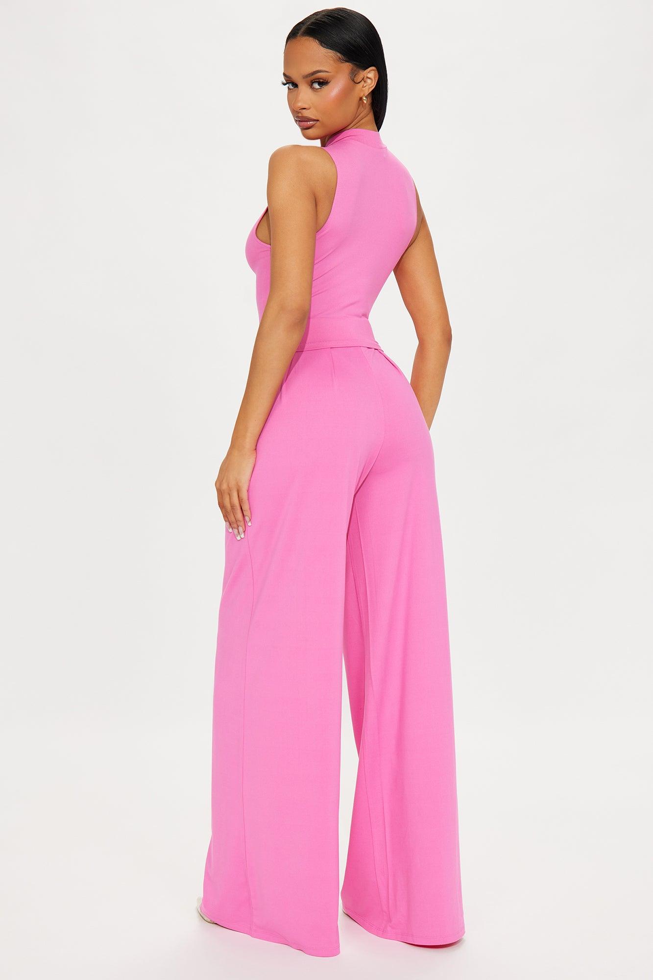 Endless Moment Pant Set - Pink Product Image