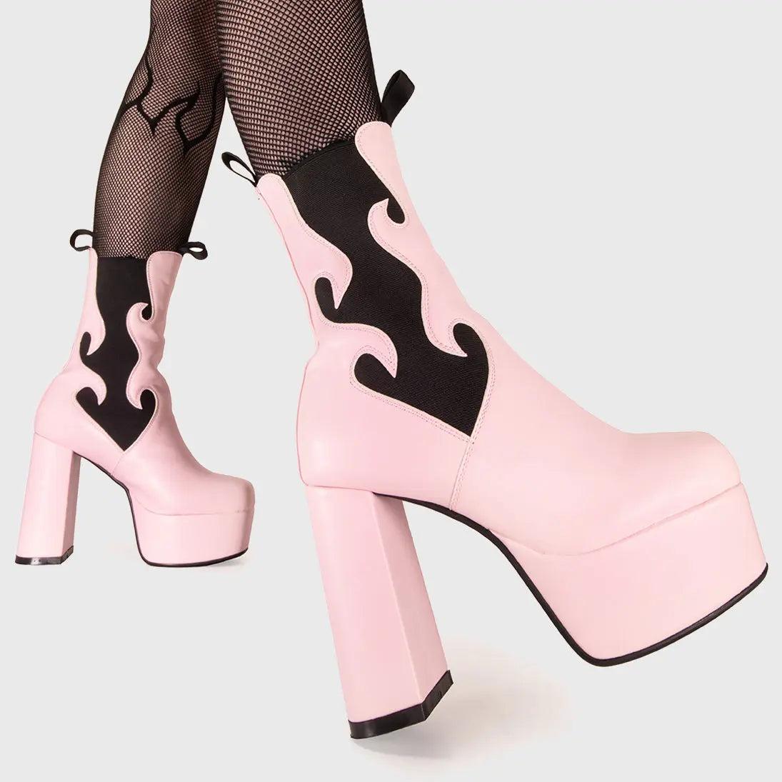 Feelings Platform Ankle Boots Product Image