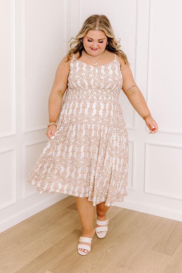 Sunkissed Silhouettes Floral Midi Curves Product Image