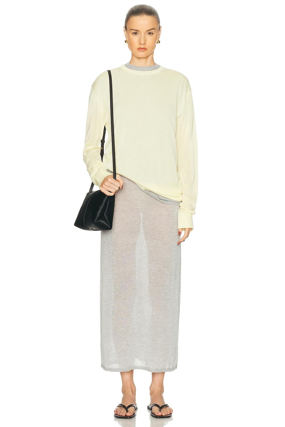 Long Sleeve Tee Knit Sweater Product Image