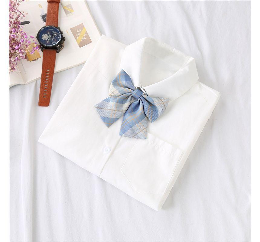 School Uniform Cosplay Long Sleeve Shirt / Short Sleeve Shirt / Tie / Set (Various Designs) Product Image