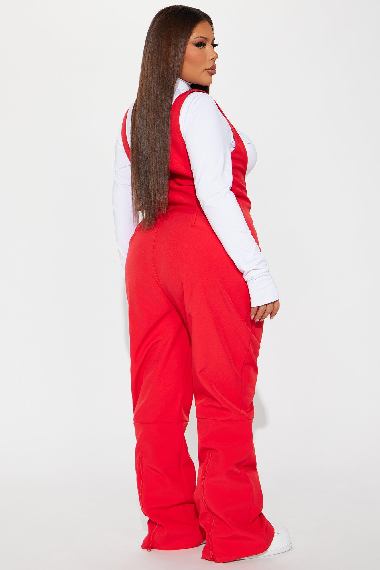 Out Cold Ski Jumpsuit - Red Product Image