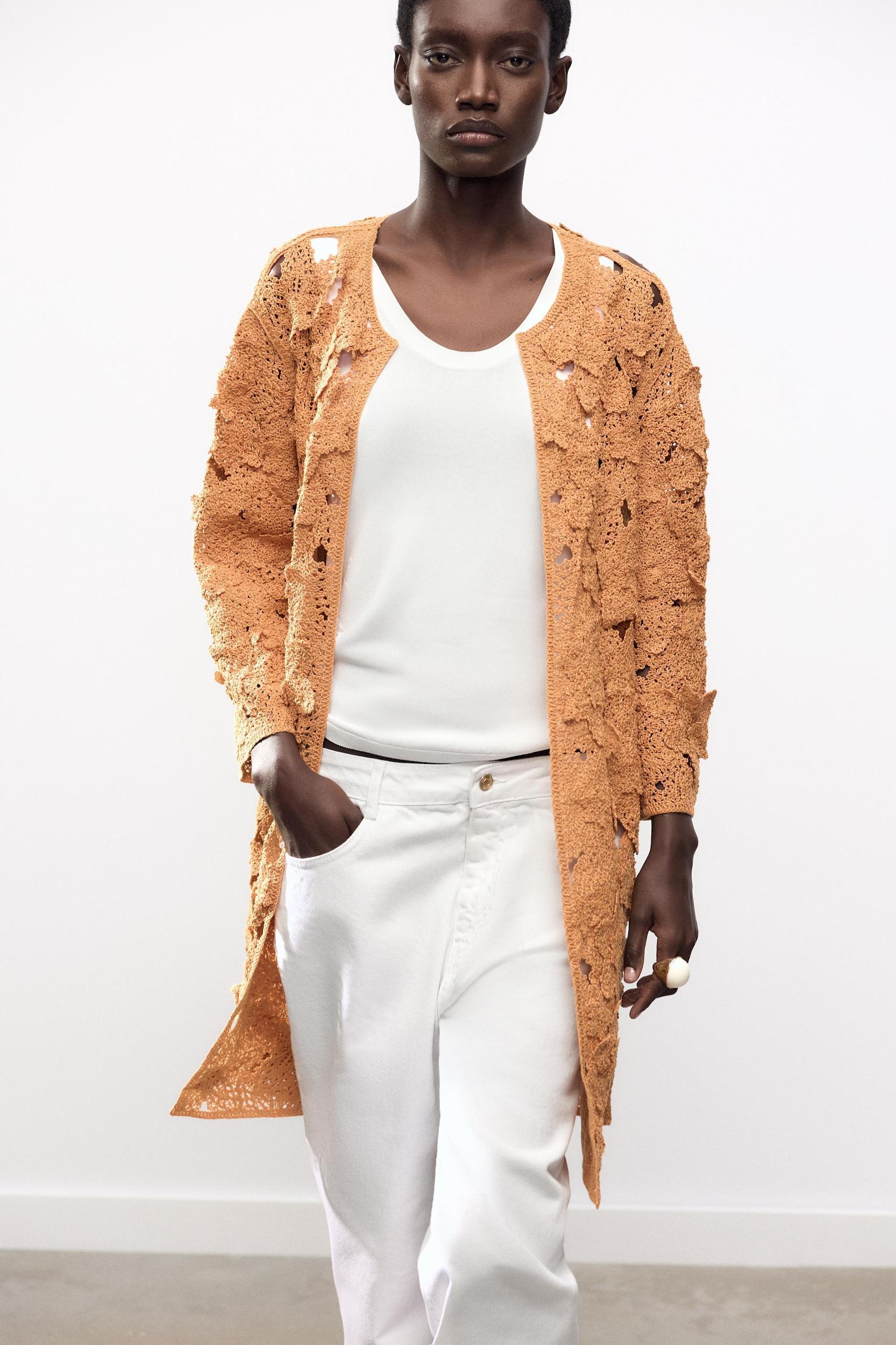 MACRAMÉ OPEN COAT Product Image