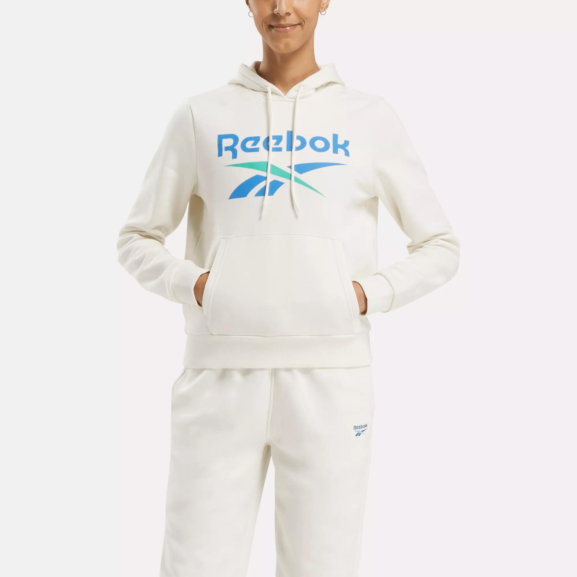 Women's Reebok Identity Big Logo Fleece Hoodie Female Product Image