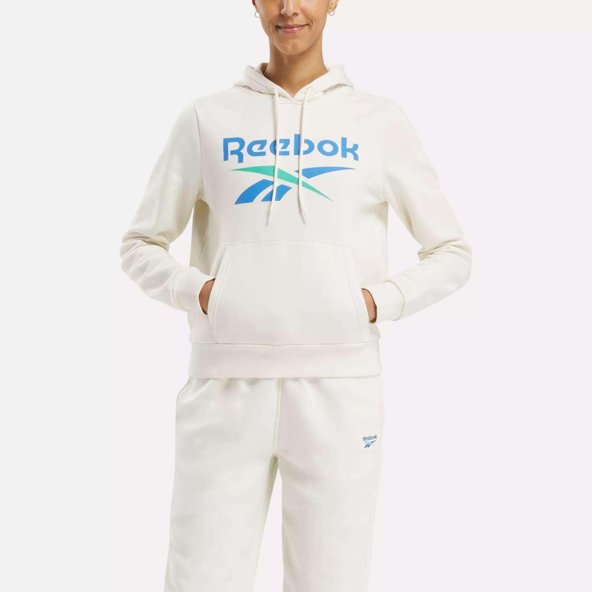 Women's Reebok Identity Big Logo Fleece Hoodie Female Product Image