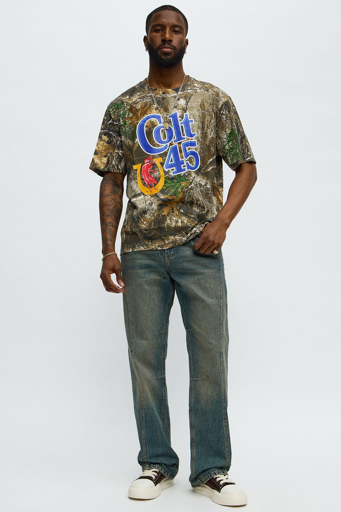Colt 45 Camo Short Sleeve Tee - Camouflage Male Product Image