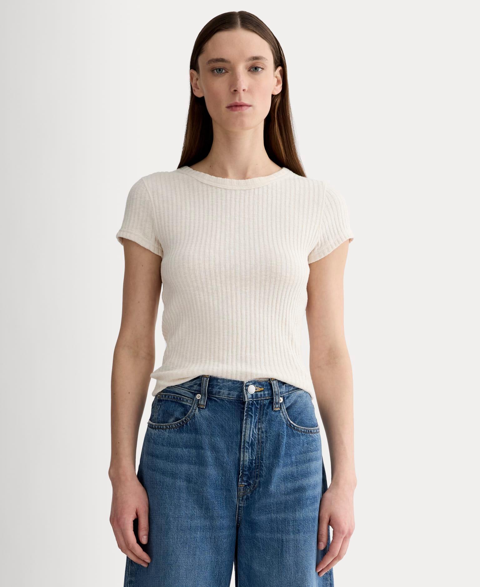 Womens Cozy Rib T-Shirt by Everlane Product Image